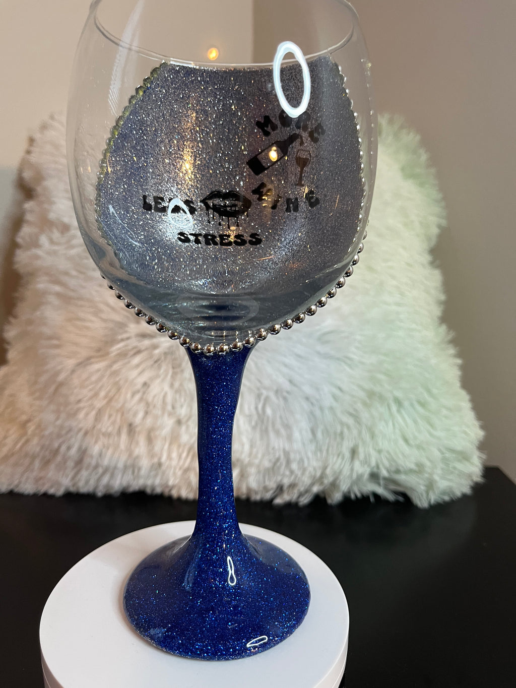 Stem wine glass
