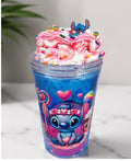 16oz Sweet Stitch Candy Dream Snow Globe Tumbler – Custom Faux Whipped Cream Cup